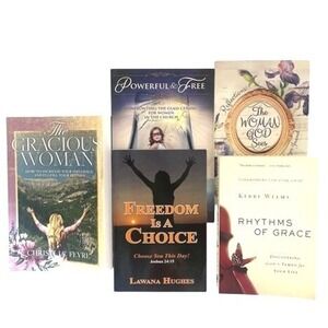 Christian Inspirational Books Set Of 6 By Various Authors Women Empowerment